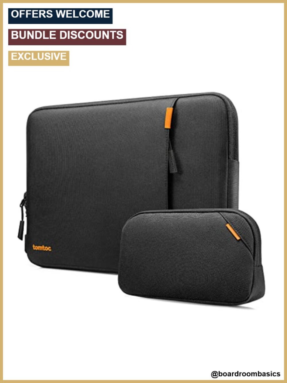 Military-Grade Laptop Sleeve Kit 16-inch MacBook Pro Recycled Polyester